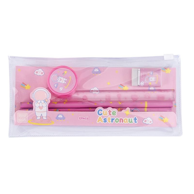 Cartoon Stationery Case Pencil Case Student Stationery Set