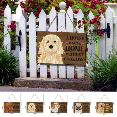 Pet Dog Hanging Tag Decoration Handmade DIY Diamond Hanging Picture