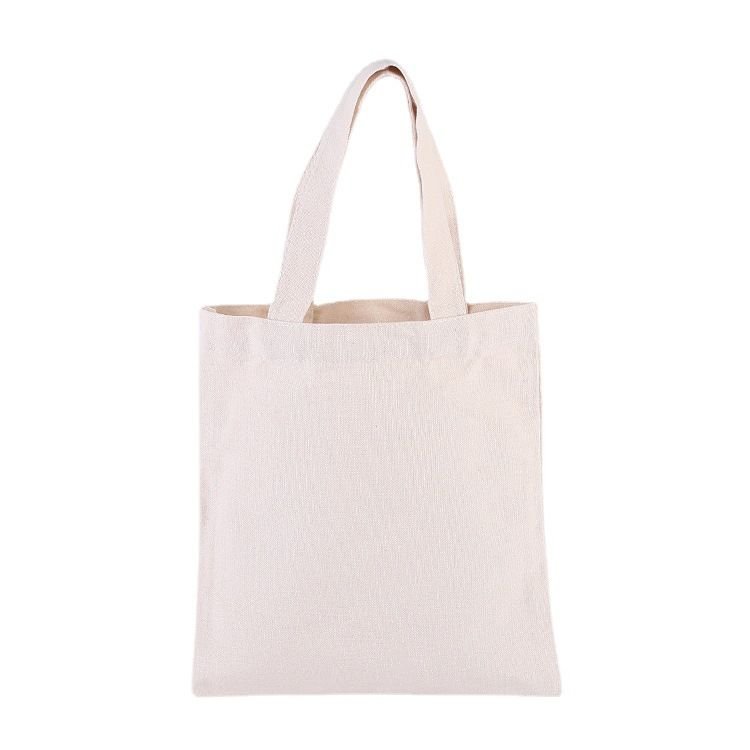 Custom Logo Simple Canvas Tote Bag