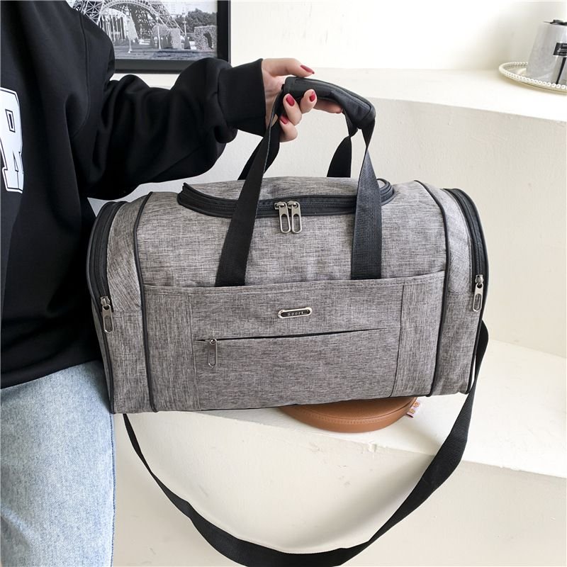 Men Leisure Sports Basic Oxford Duffle Bag