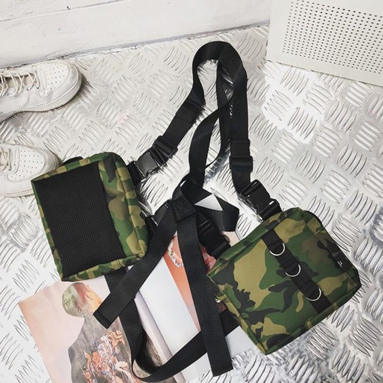 Women Fashion Multifunctional Tactical Function Bag Chest Bag