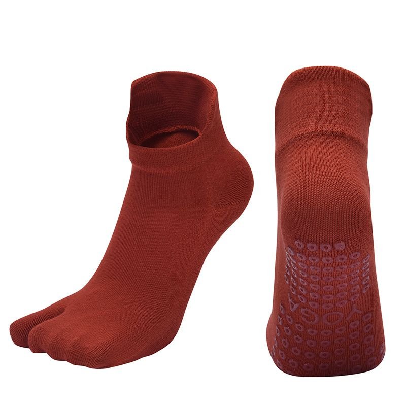 Dance Yoga Pilates Sports Fitness Dispensing All-Inclusive Five-Finger Socks