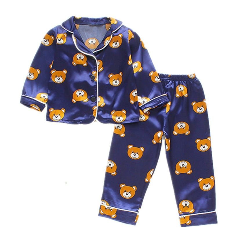 Kids Fashion Long-sleeves Tops And Pants Set