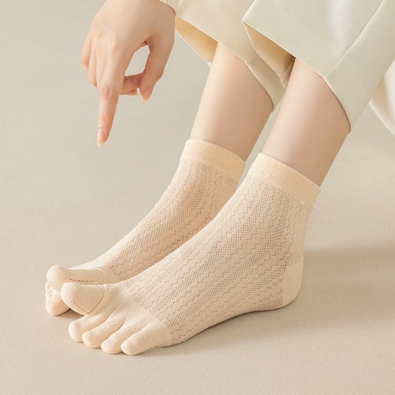 Summer Women Fashion Loose Five-Finger Socks