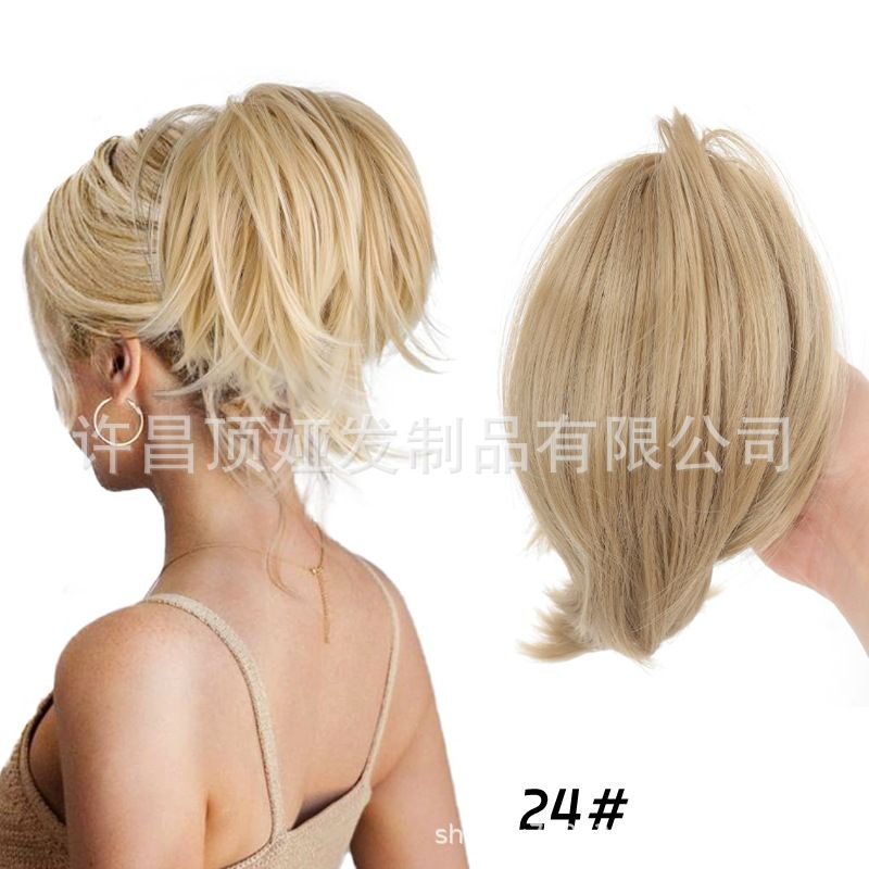 Fashion Women Curly Short Hair Claw Extension