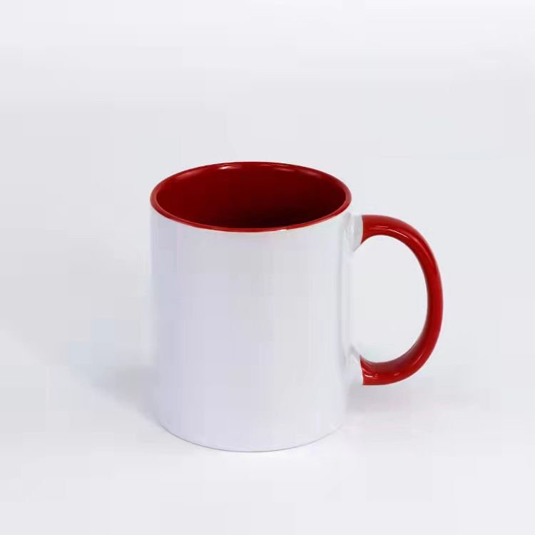 12 oz. Custom Logo Inner Color Glossy Double Color Mug