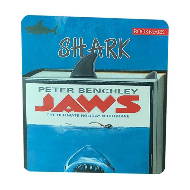 Simple Creative 3D Stereoscopic Ocean Shark Shape Reading Book Pager