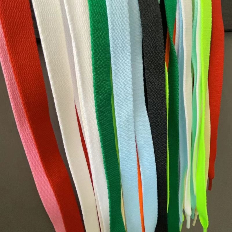 Macaroon Wide Flat Multicolor Bread Casual Sneaker Shoelaces