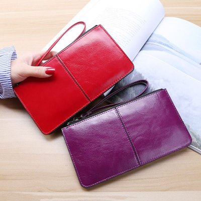 Women Fashion Multi-Function Multi-Card Zipper Long Purses