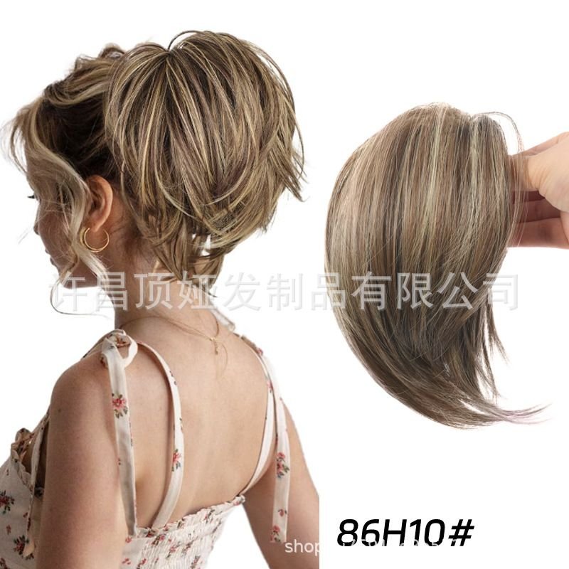 Fashion Women Curly Short Hair Claw Extension