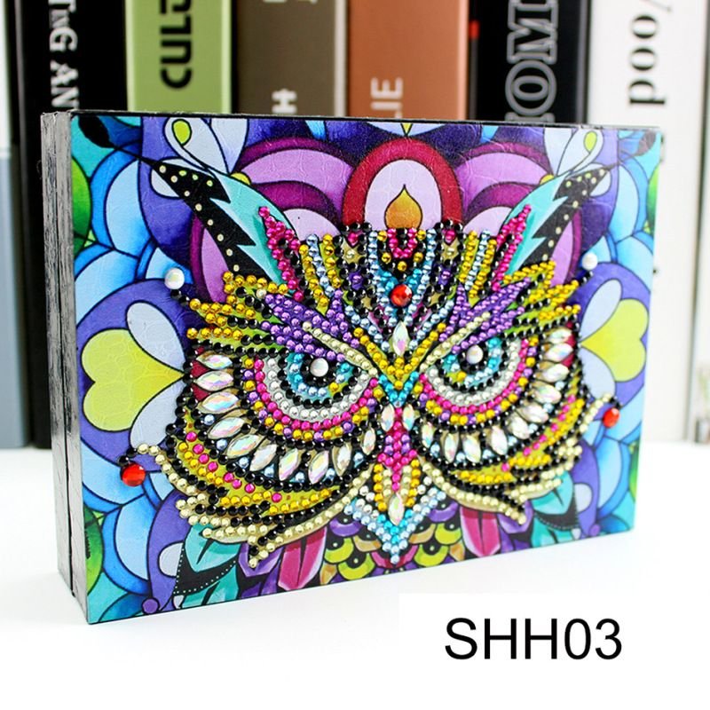 Handmade DIY Butterfly Floral 5D Diamond Painting Painting Cross Stitch Jewelry Storage Box