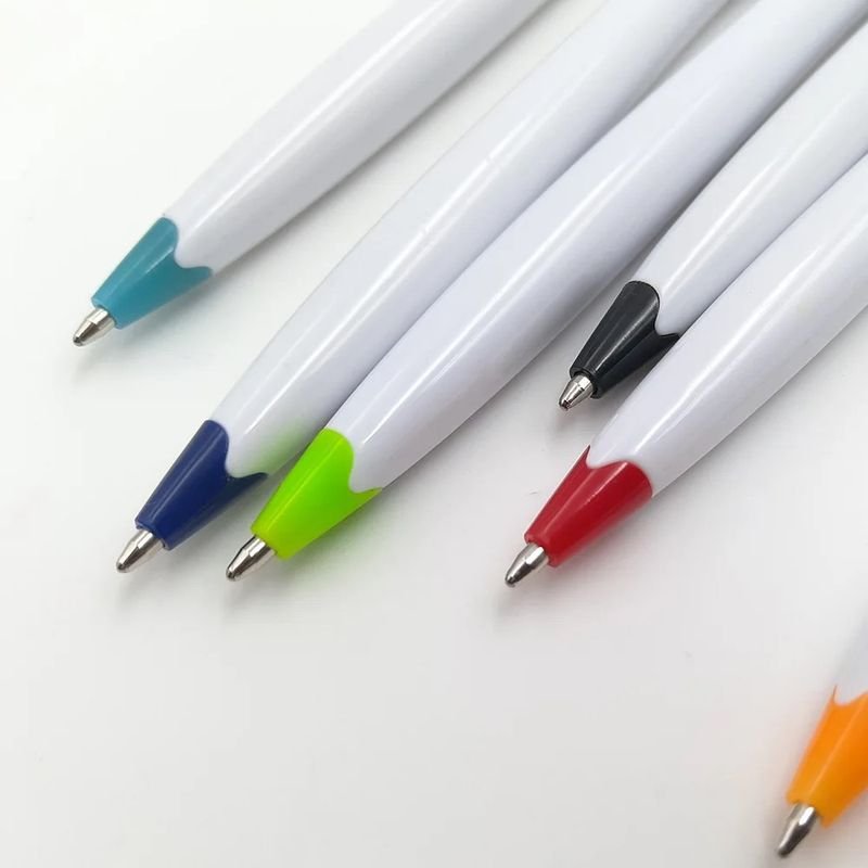 Simple Press Ballpoint Pen Student Stationery