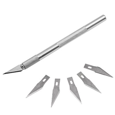 6pcs/set Blades Non-Slip Alloy Knife Hand Tools