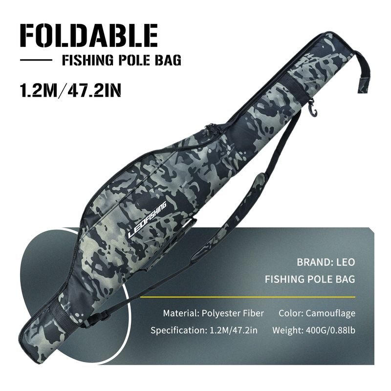 Outdoor Fishing Shoulder Pole Bag