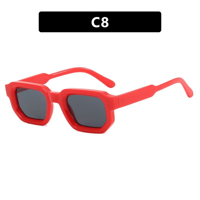 Women Fashion Simple Square Small Frame Sunglasses