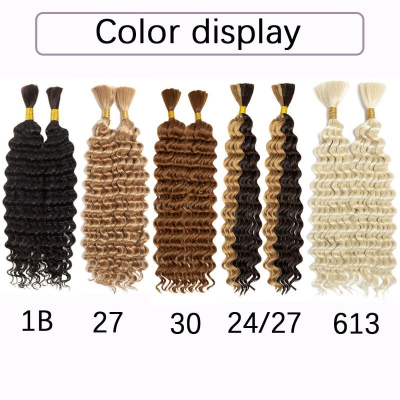 Women Fashion Long Curly Hair Wig Braid