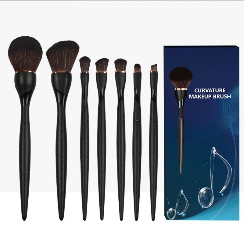 7pcs/Set Loose Powder Blush Beauty Makeup Tools Makeup Brush Set