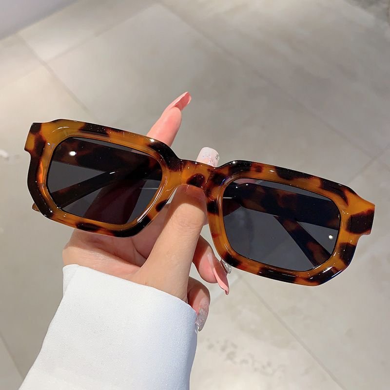 Women Fashion Simple Square Small Frame Sunglasses