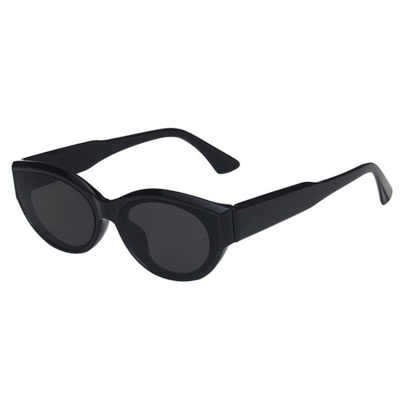 Simple Unisex Fashion Oval Frame Sunglasses