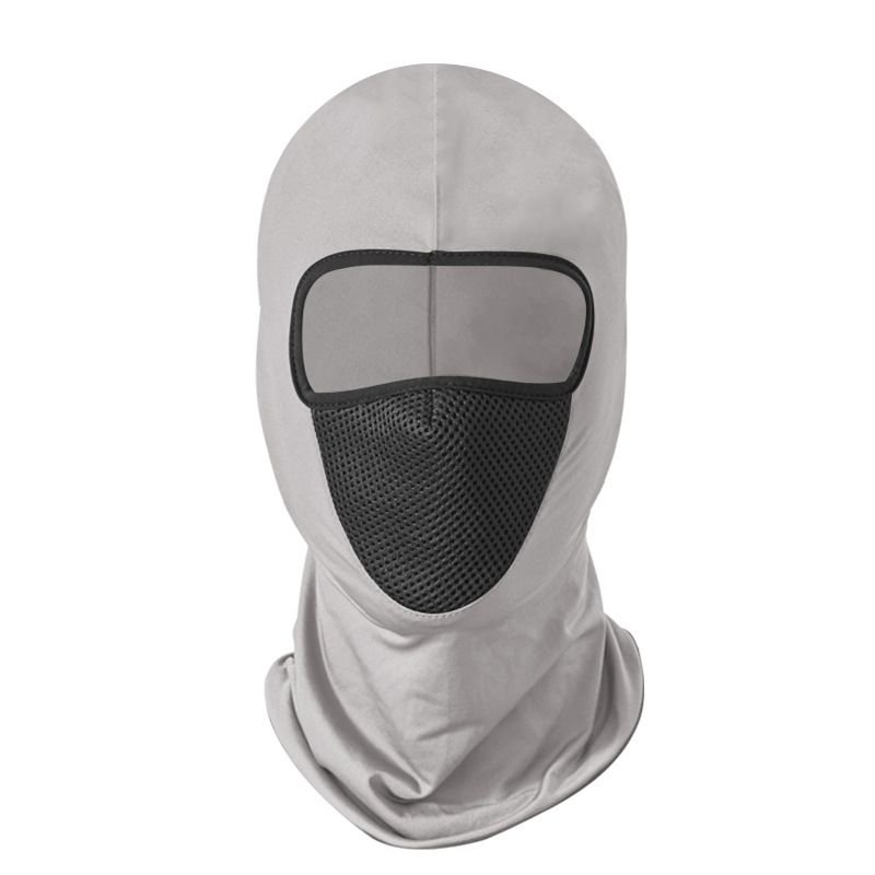 Outdoor Tactical Mesh Headgear Riding Sunscreen Dustproof Breathable Men Sports Face Mask