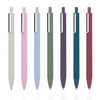 Simple Solid Color Student Stationery Press Gel Pen