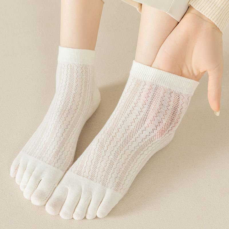 Summer Women Fashion Loose Five-Finger Socks