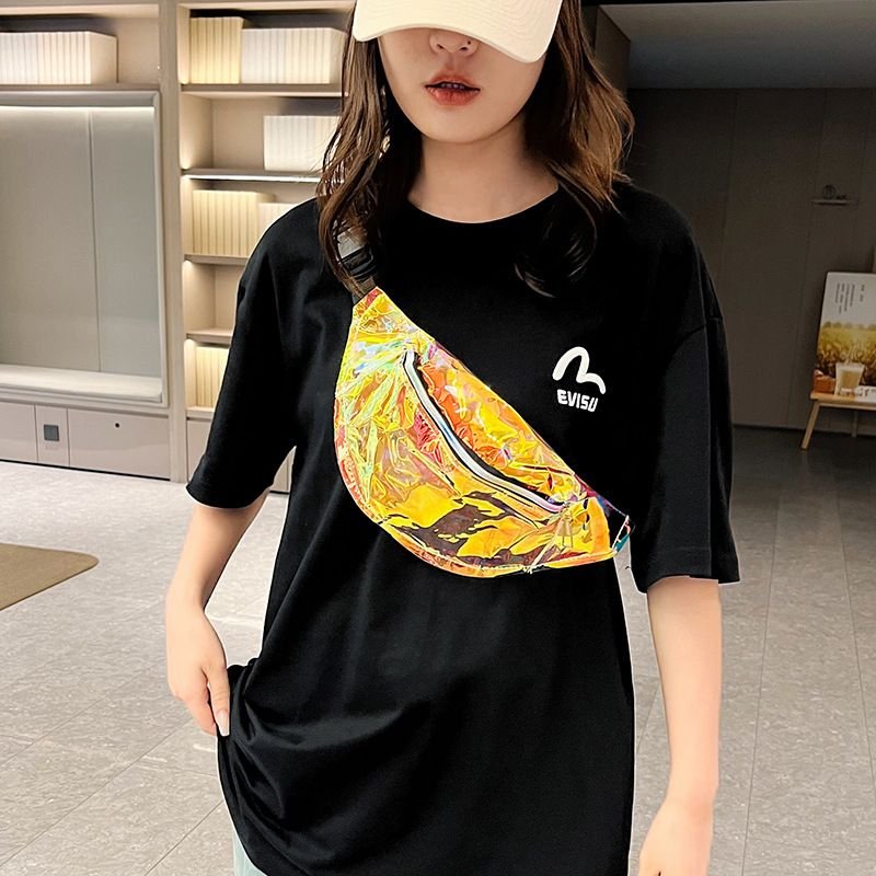 Women Fashion Casual Laser Chest Bag