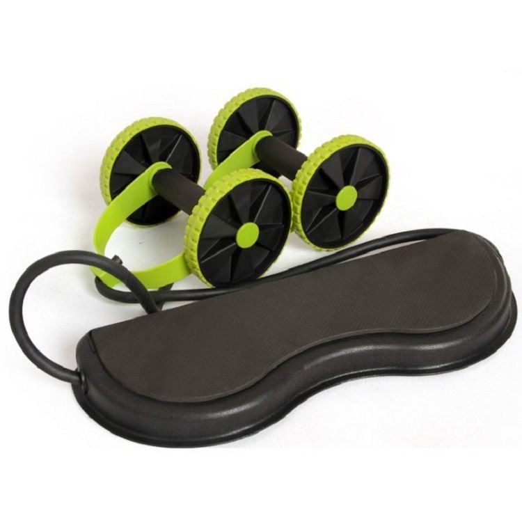 Household Indoor Multifunctional Training Silent Fitness Abdominal Wheel Roller Tension Rope