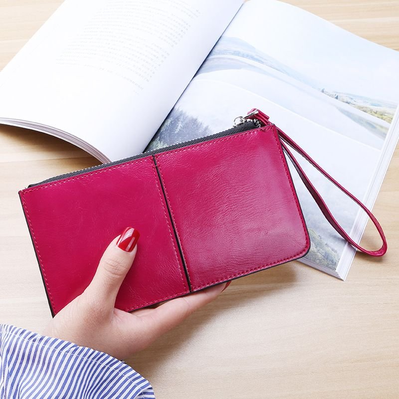 Women Fashion Multi-Function Multi-Card Zipper Long Purses