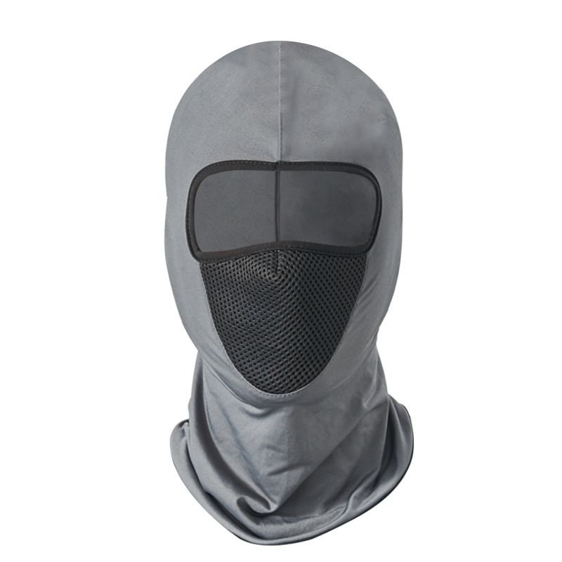 Outdoor Tactical Mesh Headgear Riding Sunscreen Dustproof Breathable Men Sports Face Mask