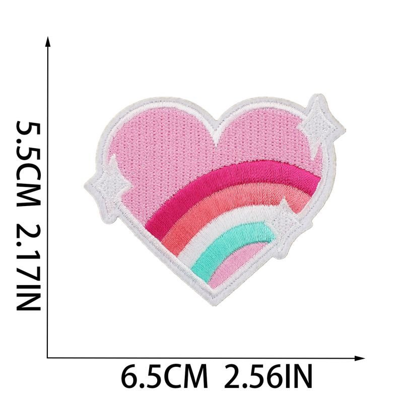 Fashion Butterfly Car Embroidered Cloth Sticker Hot-Melt Adhesive Patch