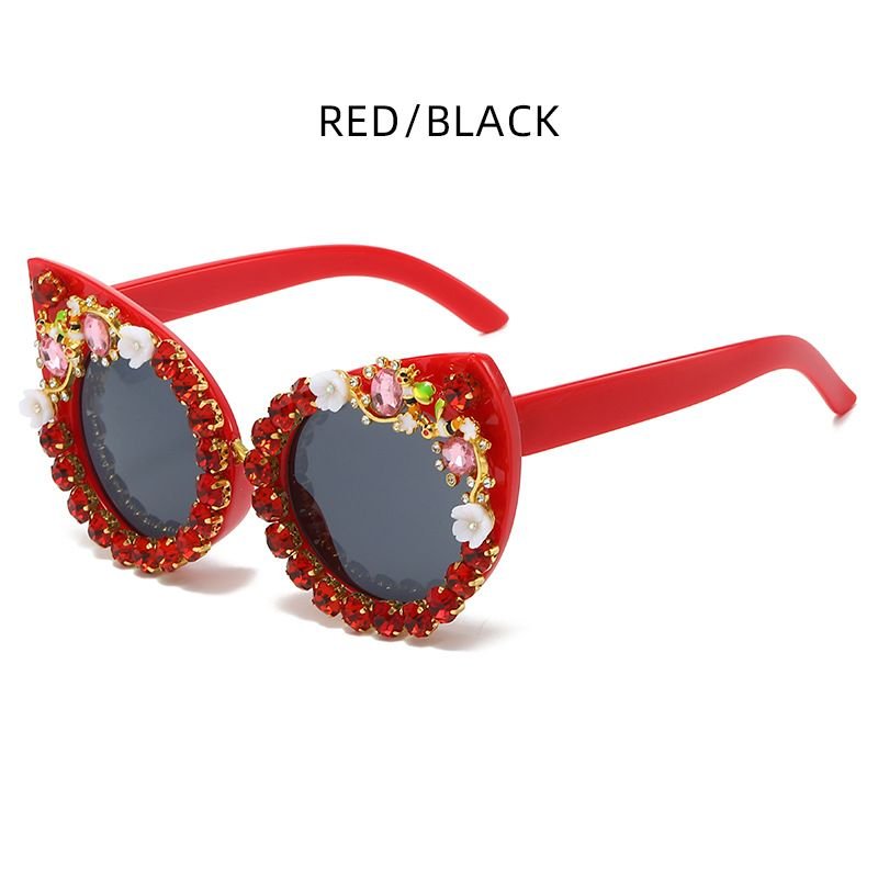 Women Fashion Creative Diamond Eye Sunglasses