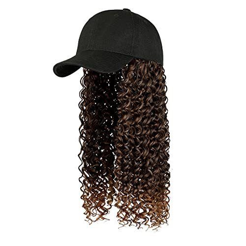 Women Fashion Long Curly Cap Wig