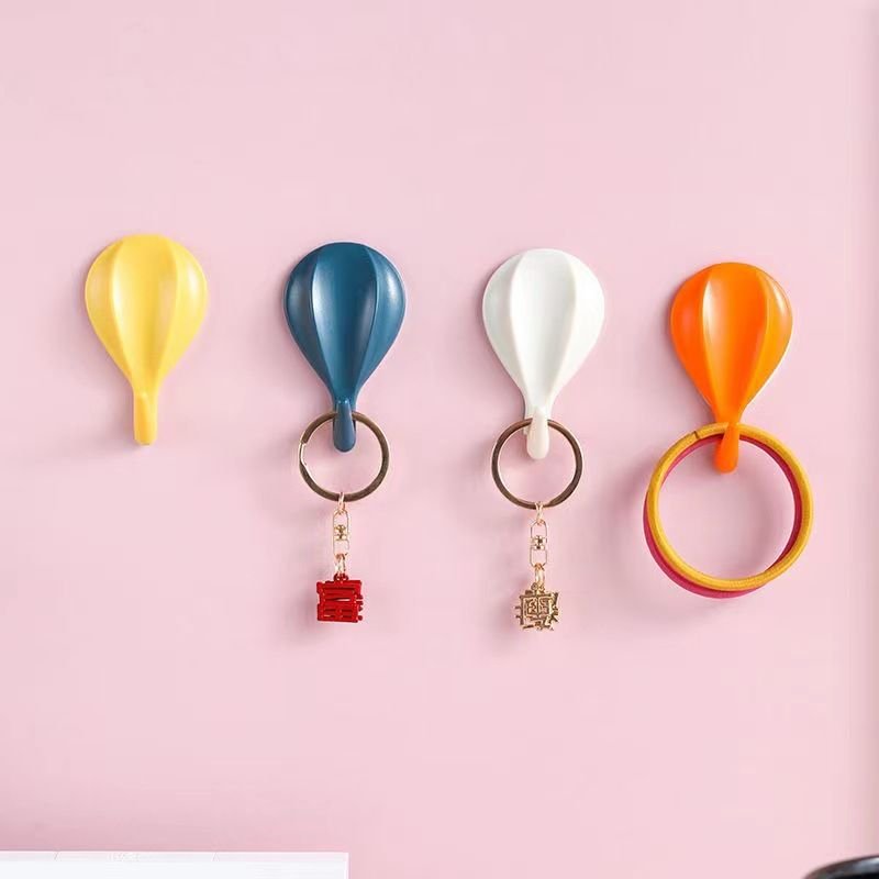 Creative Household Seamless Non-Perforated Hot Air Balloon Hook