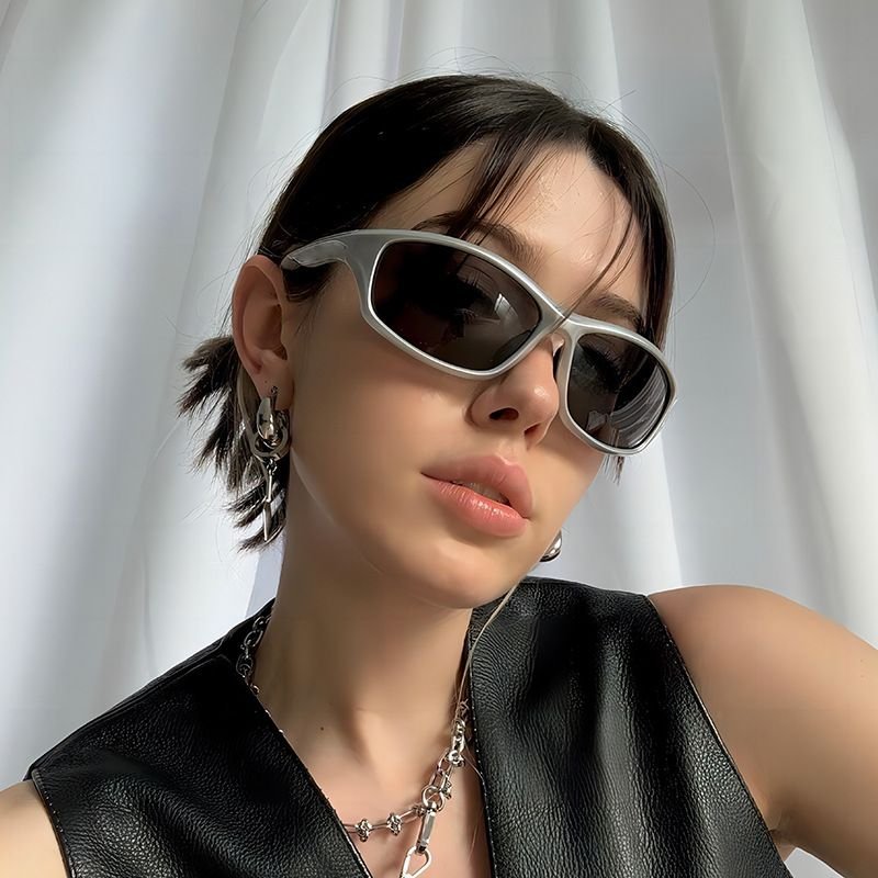 Women Fashion Y2K Punk Sunglasses