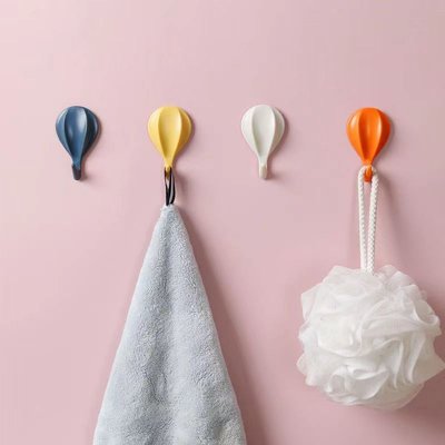 Creative Household Seamless Non-Perforated Hot Air Balloon Hook