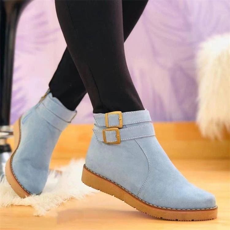 Autumn And Winter Plus Size Women Platform Boots