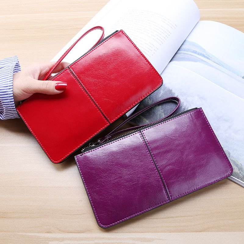 Women Fashion Multi-Function Multi-Card Zipper Long Purses