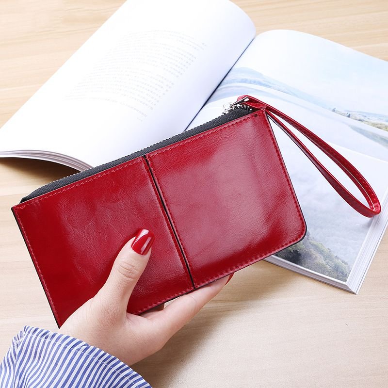 Women Fashion Multi-Function Multi-Card Zipper Long Purses