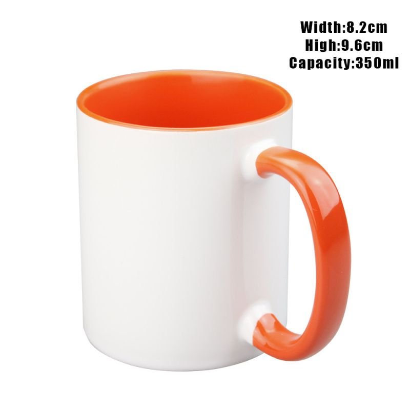 12 oz. Custom Logo Inner Color Glossy Double Color Mug