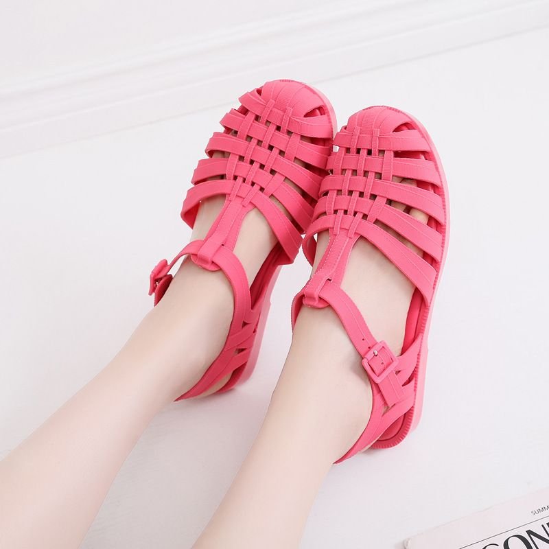 Women Casual Solid Flat Sandals