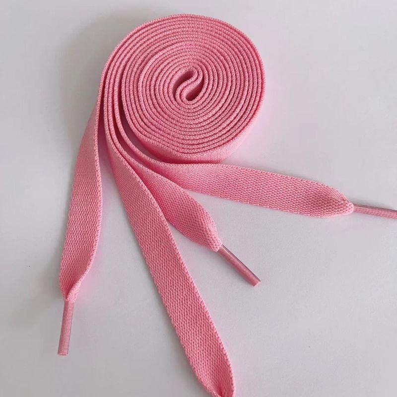 Macaroon Wide Flat Multicolor Bread Casual Sneaker Shoelaces