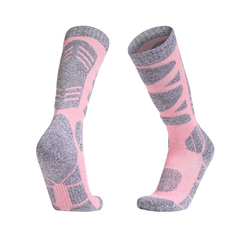 Outdoor Women Thickened Warm Sweat-Absorbing Long Ski Socks