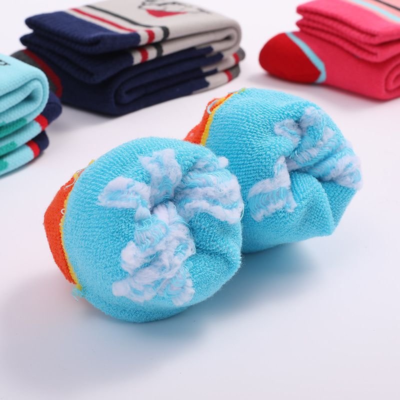 Children Outdoor Sports Thick Sweat-Absorbent Warm Ski Socks