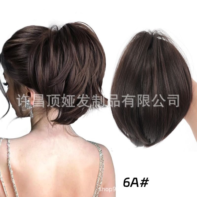 Fashion Women Curly Short Hair Claw Extension