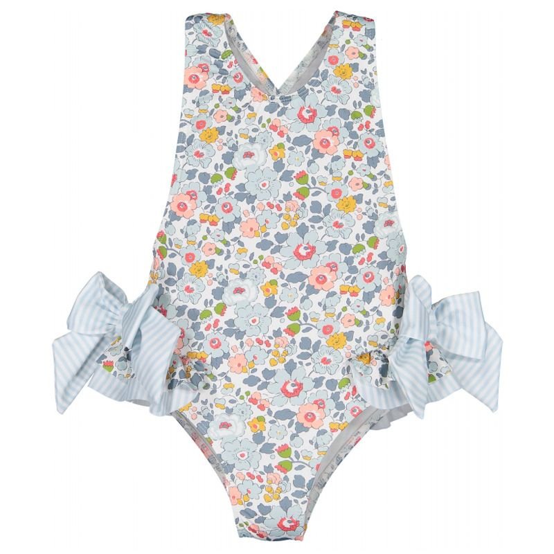 Kids Toddler Girls Casual Cute Tiny Flower Print One Piece Swimwear