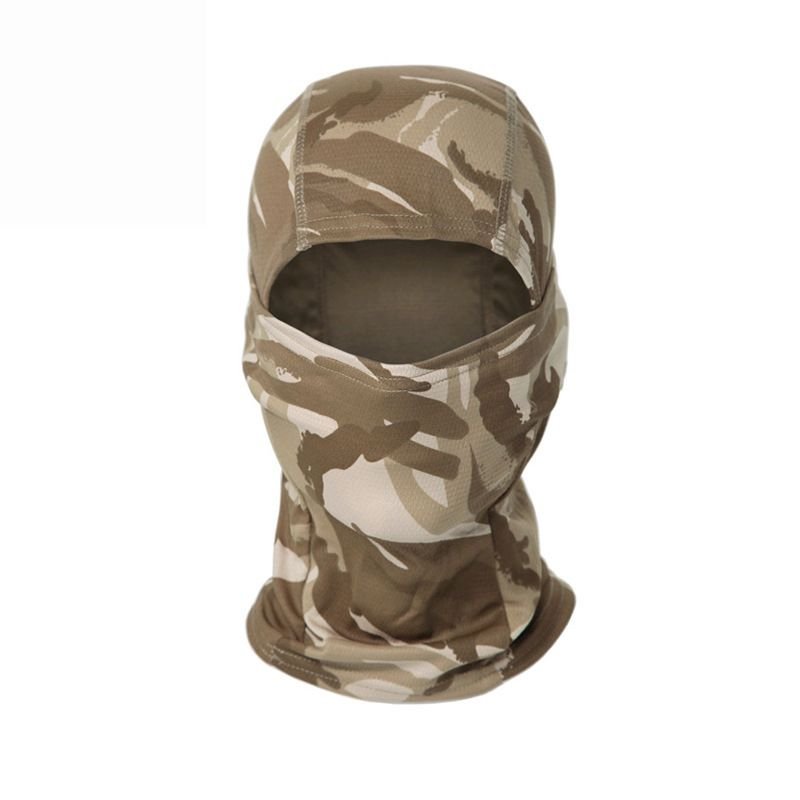 Outdoor Riding Velvet Warm Camouflage Ski Mask