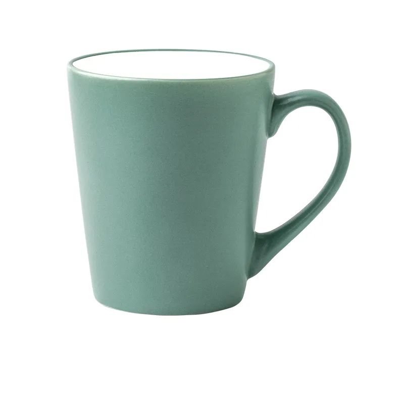 14 oz. Custom Logo Creative Matte Solid Color Mug