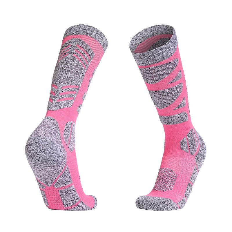 Outdoor Women Thickened Warm Sweat-Absorbing Long Ski Socks