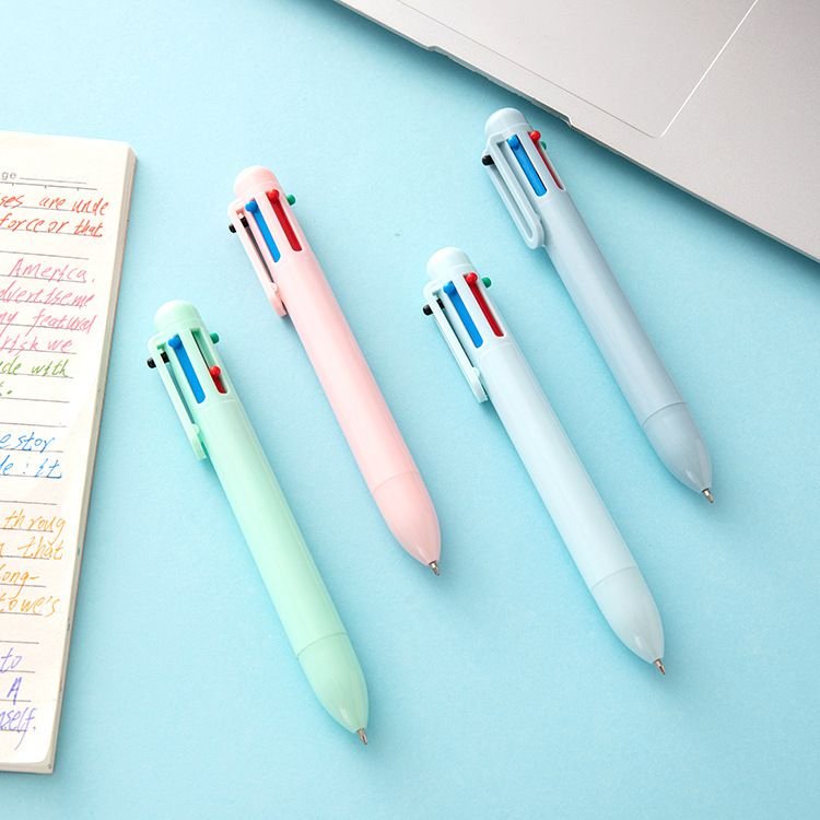 Creative Macaroon 6 Color Press Ballpoint Pen